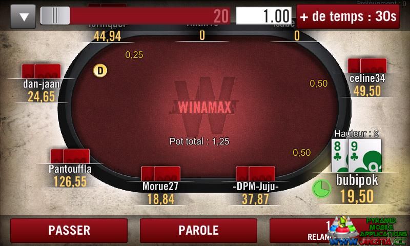 Winamax Poker 